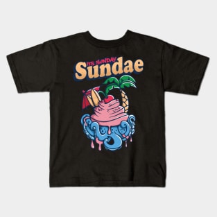 Its Sunday Sundae Kids T-Shirt